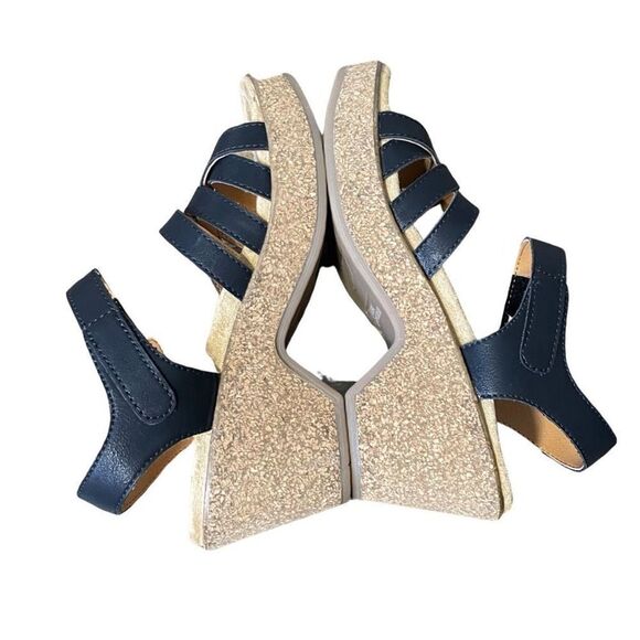 WHITE MOUNTAIN Conquer Women's Platform Sandal,  Adjustable strap, Size 5 - Picture 6 of 10